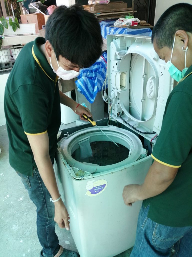 หลักสูตรอบรมช่างซ่อมเครื่องซักผ้า